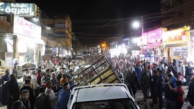 حملات مكبرة بأسوان لرفع أكثر من 250 حالة إشغال وتعدى على الطريق 
