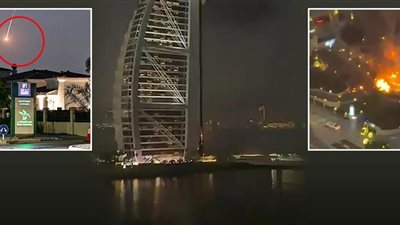 جحيم الإمارات.. قتلى وجرحى في مطار دبي وأبو ظبي وقصف برج العرب