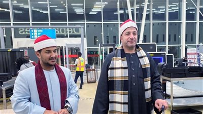 بعد فوزه في مسابقة القرآن.. بلال سيف ينشر صورته مع النعماني بمطار القاهرة 