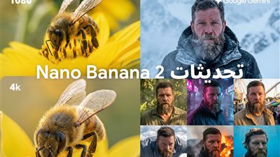بالذكاء الاصطناعي.. نموذج Nano Banana 2 متوفر الآن على Gemini وبحث Google 