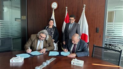 توقيع مذكرة تفاهم بين الجامعة المصرية اليابانية والأكاديمية الوطنية لتكنولوجيا