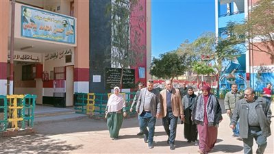 جولة لوكيل وزارة التعليم بأسيوط تستهدف 6 مدارس بالرويجات وبويط والتناغة بساحل 