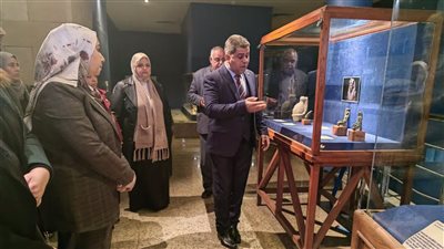 الشرقية تحتفل بالذكرى الثامنة لمتحف تل بسطا وتفتتح معرضين جديدين