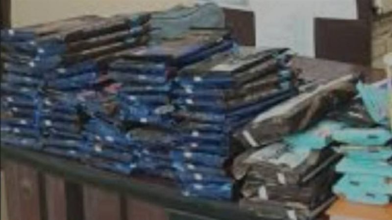 جانب من المضبوطات