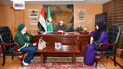 محافظ الفيوم يستقبل مدير فرع هيئة الدواء المصرية للتهنئة بتجديد ثقة القيادة 