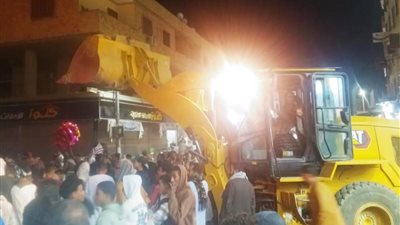 حملة مكبرة لرفع الإشغالات والباعة الجائلين بأسواق وشوارع مركز ومدينة كوم أمبو 