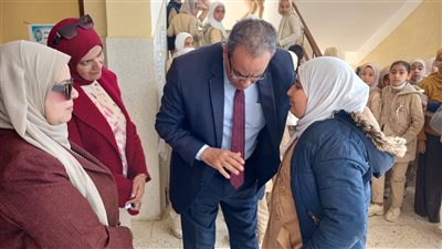 وكيل تعليم بني سويف يتفقد مدارس الواسطى ويقرر استبعاد مدير مدرسة