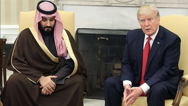 ترامب وولي العهد