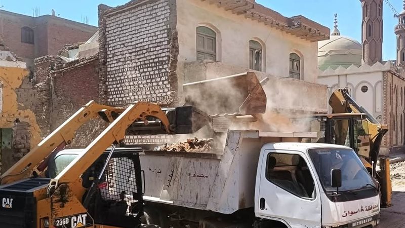 رفع الاشغالات ومستوي