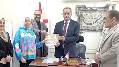 فوز ثنائي بنى سويف بمسابقة الطباعة اليدوية على مستوى الجمهورية
