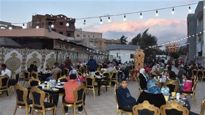 رئيس جامعة مدينة السادات يشارك في حفل إفطار جماعي بكلية التربية