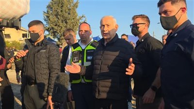 بعد أنباء اغتياله.. نتنياهو يزور موقع الهجوم الصاروخي الإيراني على إسرائيل 