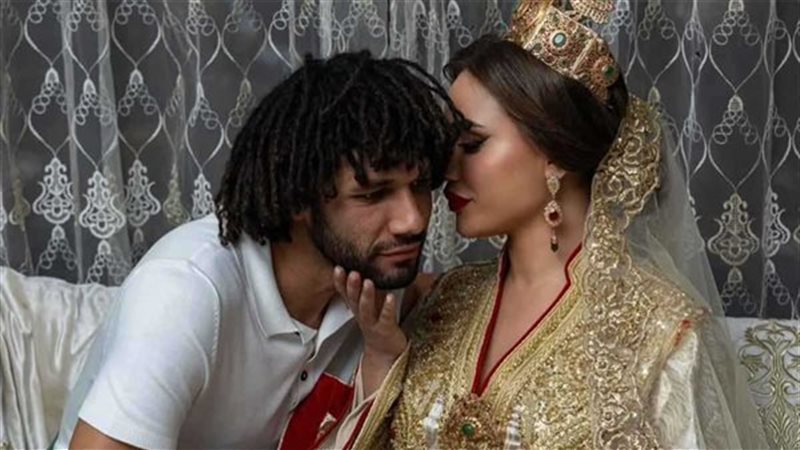 محمد النني وزوجته