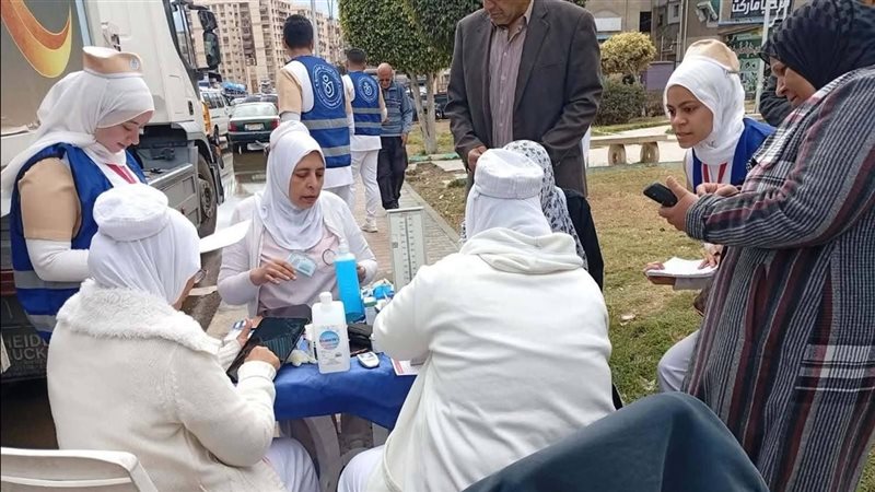 جانب من الحملات لمديريات