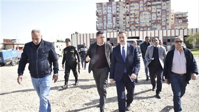 جولة ميدانية لبحث تحويل الأراضي غير المستغلة لمشروعات تنموية في بورسعيد