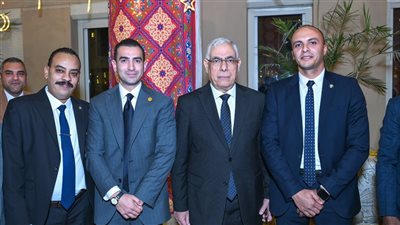 النائب العام يجتمع مع أفراد حراسته خلال مأدبة إفطار شهر رمضان 