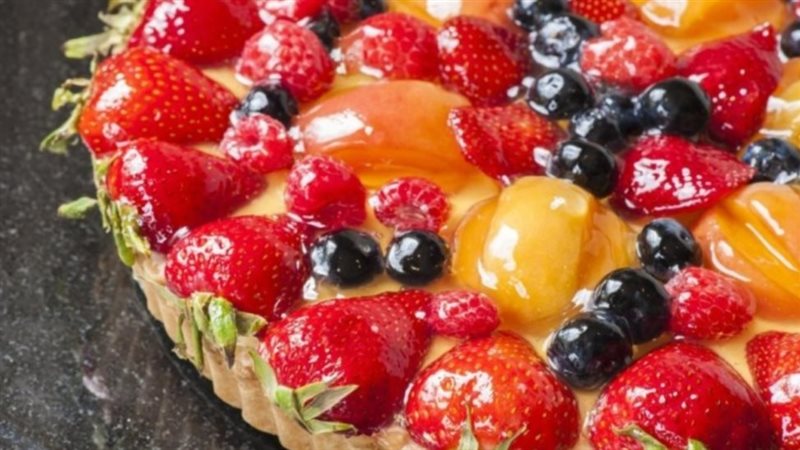 تارت الفواكة لضيافة