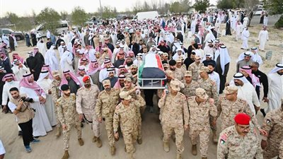 استشهدا في هجوم إيراني.. الكويت تشيع شهداء العمليات الحربية في مراسم عسكرية