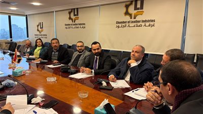 صناعة الجلود ترفع مطالبها لوزير الصناعة لدعم الإنتاج وزيادة التنافسية