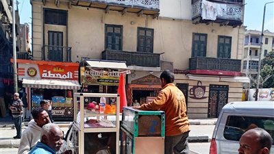 حملات لإزالة الإشغالات ومنع الأنشطة المسببة للتلوث الضوئى بمركز ومدينة أسوان