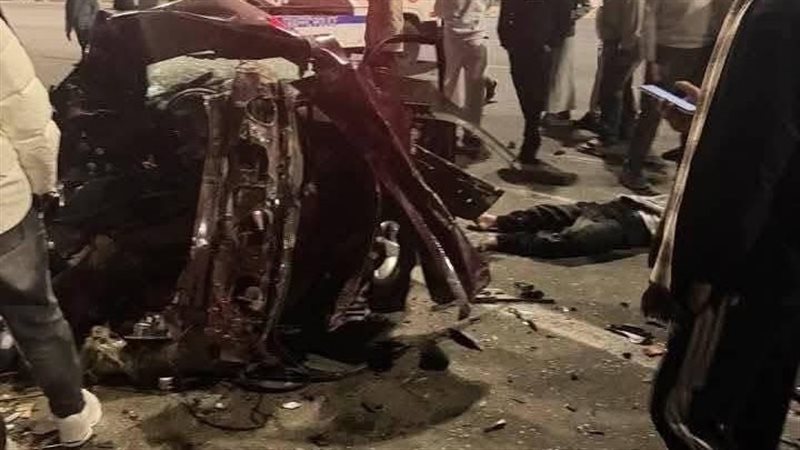 حادث تصادم 3 سيارات