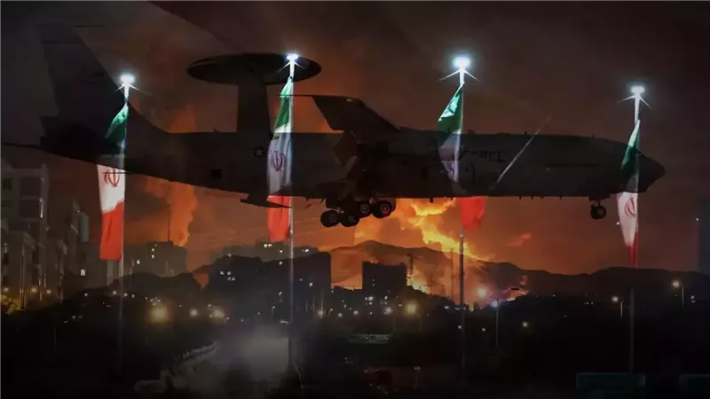 قصف إيران 
