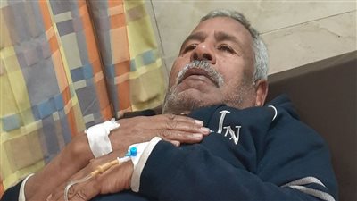 تعرض الفنان إبراهيم عمران لأزمة صحية                                          