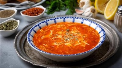 طريقة تحضير شوربة الشعيرية بالطماطم خطوة بخطوة لسفرة رمضان 	