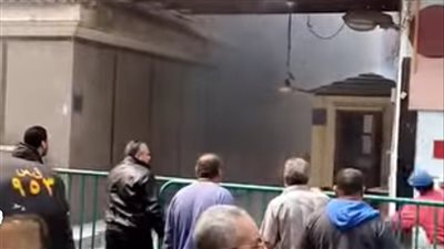 دون إصابات بشرية.. السيطرة على حريق أمام كنيسة العذراء بشبرا