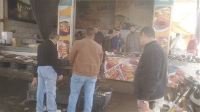 إزالات فورية لعدد من الاشغالات الثابتة والمتحركة خلال حملات ببركة السبع ومنوف
