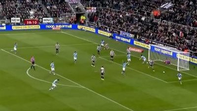 أهداف وملخص مباراة مان سيتي ونيوكاسل الشوط الأول اليوم يكأس الاتحاد الإنجليزي