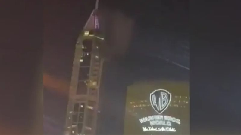 قصف برج مارينا في