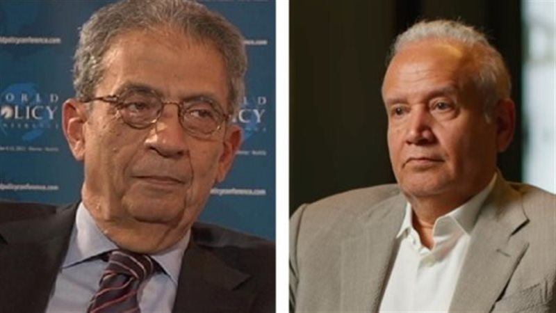 عمرو موسى وعبدالرحمن