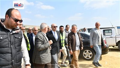 محافظ الفيوم يتفقد سير العمل بمشروع إعادة تأهيل محطة معالجة الصرف الصناعي