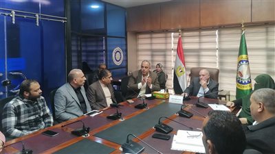 السكرتير العام يترأس اجتماعا لمتابعة ازالة التعديات على املاك الدولة بالدقهلية