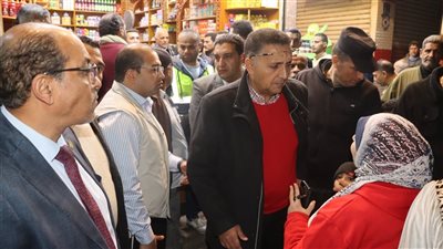 محافظ القليوبية يقود حملة رقابية مكبرة بطوخ لضبط الأسواق ويعدم لحوما فاسدة
