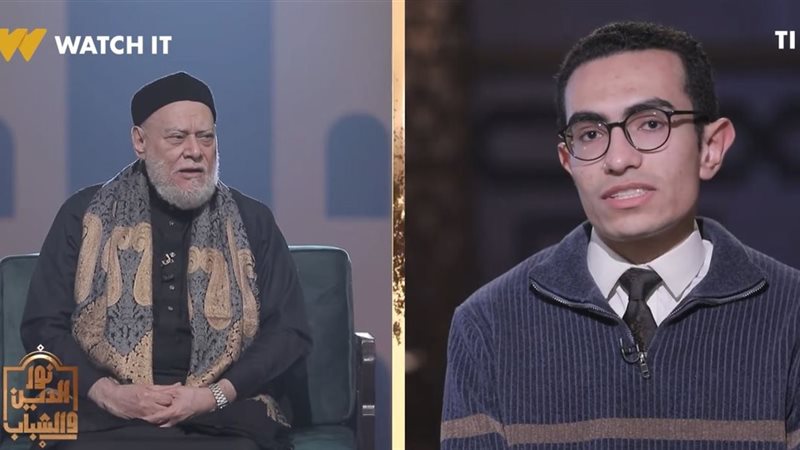 نقاش بين الشاب أبو