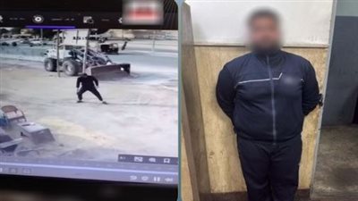 التحقيق مع عاطل لتعديه على خفرين خصوصيين بحلوان وإحداث تلفيات بمركبة