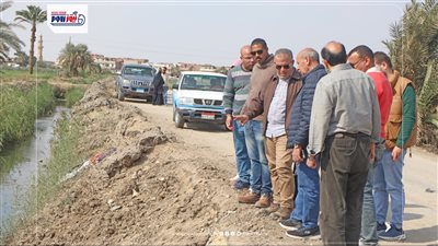 جولة ميدانية لرئيس مياه الفيوم لمعاينة خط مياه الشرب بطريق الشوبك بسنورس