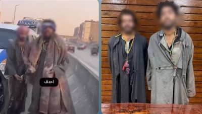 الأمن يضبط المتهمين برشق السيارات بالحجارة لإجبارهم على دفع أموال بالقليوبية