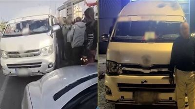 بهدف إختصارالطريق.. كشف ملابسات مشاجرة مع سائق لسيره عكس الإتجاه وتعطيل الطريق