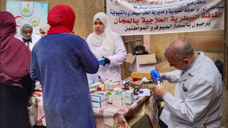 جانب من القوافل الطبية