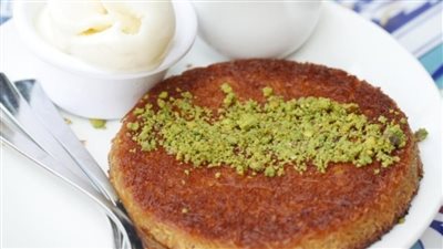 الكنافة النابلسية بالقشطة.. وصفة فلسطينية أصلية بطعم المحلات 	