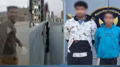 القبض على المتهمين بإلقاء أكياس المياه على السيارات في بني سويف