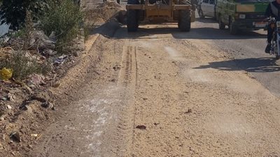 الغربية: محافظ طنطا يوجه بسرعة تسوية طريق موقف الجلاء لتسهيل حركة المواطنين