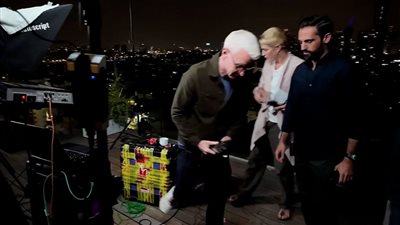 رعب في تل أبيب.. إخلاء طاقم CNN بسبب قصف صواريخ إيرانية| فيديو 