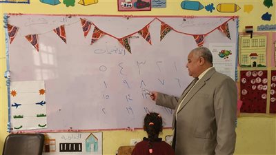 وكيل تعليم الأقصر يتفقد مدرسة البغدادي الابتدائية ويشيد بانضباط الطلاب
