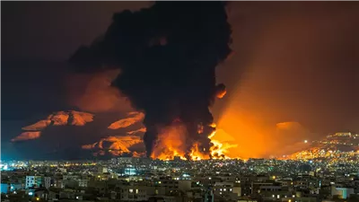 إعلام إيراني: هجوم أمريكي يستهدف مستودع لحليب الأطفال في همدان