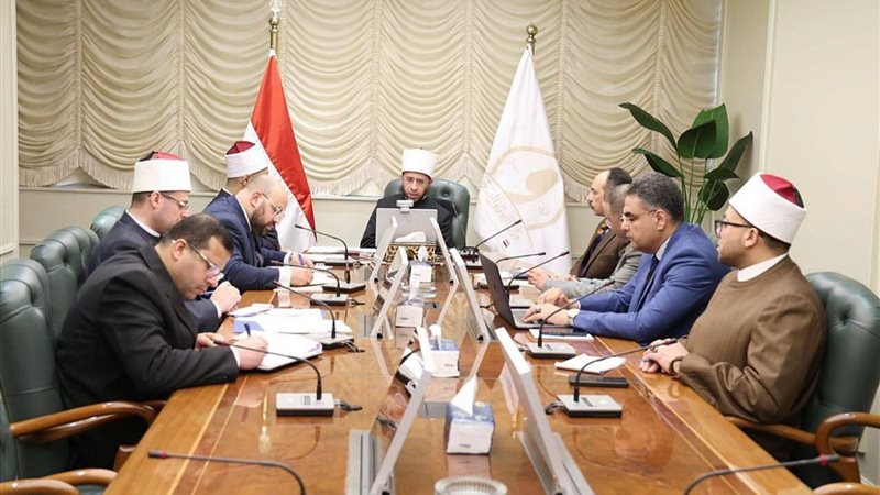  اجتماع وزير الأوقاف