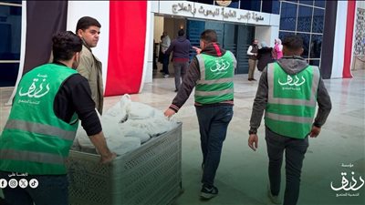 مؤسسة رزق لتنمية المجتمع تواصل مبادرة «رزق على باب مستشفى» داخل معهد ناصر